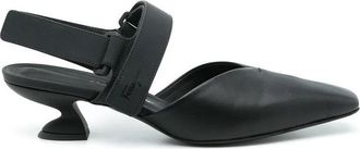 Ferragamo Ladies Black Heels, US Size 5