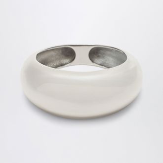 Frankie Shop Bracciale rigido in metallo argento