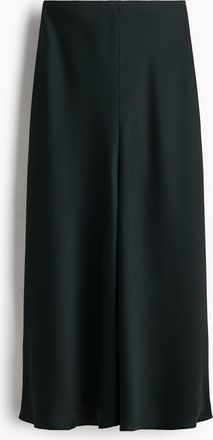 H&M Maxijupe aus Satin - Green