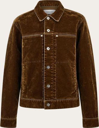 Ferragamo Men Utility blouson Brown