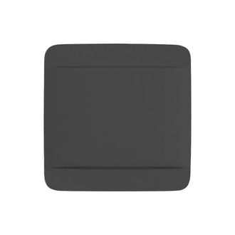 Villeroy & Boch Manufacture Rock Square Dinner Plate in Black at Nordstrom