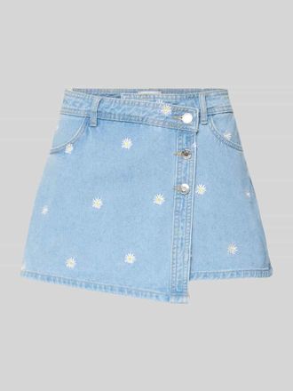 Only Regular Fit Skort aus reiner Baumwolle Modell LESLY in Jeansblau, Gr&ouml;&szlig;e S
