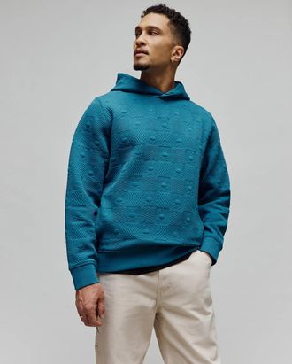 Psycho Bunny Mens Dustin Hoodie 406 MALLARD BLUE / XXL