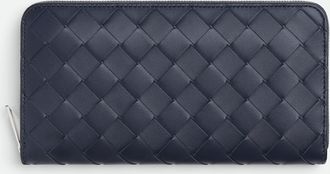 Bottega Veneta Portafoglio Intrecciato Con Zip - Bottega Veneta
