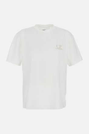 C.P. Company Maglietta In Cotone Con Logo