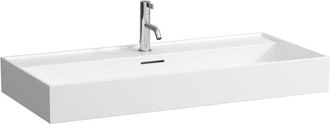Laufen Kartell lavabo &agrave; encastrer, 1 trou pour robinet, avec - Laufen