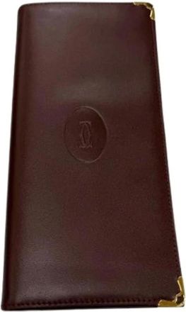 Cartier unisex, Pre-owned, Bruin, Maat: ONE Size Leer