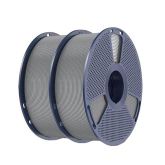 OEM Filamento 3d, Material Abs, Compatible Con Impresoras Fdm, Gris, 2 Kg