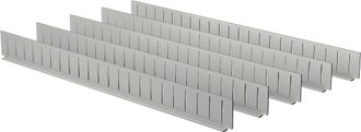 Vigor Juego De Barras Transversales Galvanizadas 5 Piezas