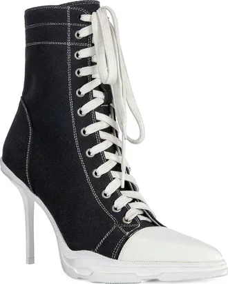Azalea Wang Cosima Bootie in Black at Nordstrom, Size 8.5