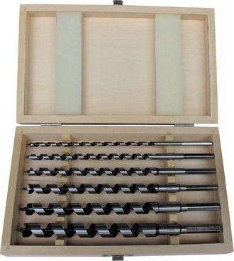 Fortis Caja Broca De Madera Lewis 6- Unidades 230mm Fortis