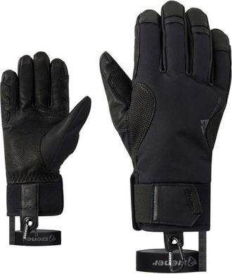 Ziener Latemarspitze-Z AS AW Handschuhe f&uuml;r Herren | schwarz