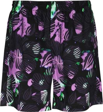 Msgm Katoenen Bermuda Shorts Elastische Taille Zakken - Heren - Korte Broeken - Veelkleurig - XS - Katoen - Korte Broeken