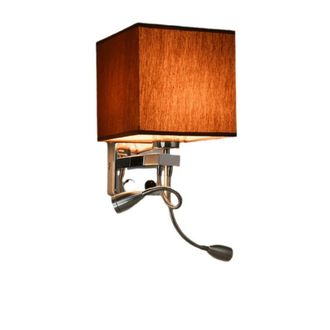OEM 1 Aplique De Pared Led, Brazo Articulado, Puerto Usb, Interruptor, Pantalla De Tela, Para Dormitorio, Sala De Estar, Hotel