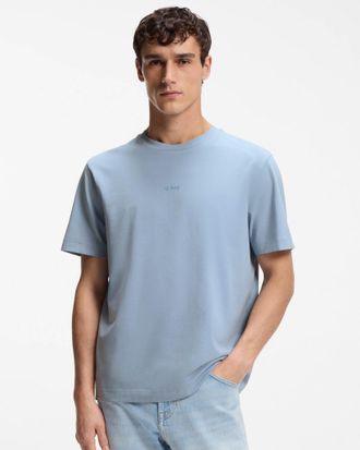 Boss Orange by Hugo Boss TChup Crew Neck T-Shirt in Lichtblauw