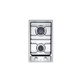 DeLonghi Placa De Gas Delonghi I 23 D Empotrable De 30 Cm En Acero Inoxidable Con 2 Fuegos