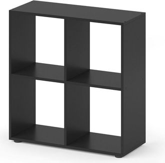 Vicco Separador de ambientes Tetra, Negro, 72.6 x 72 cm, Vicco