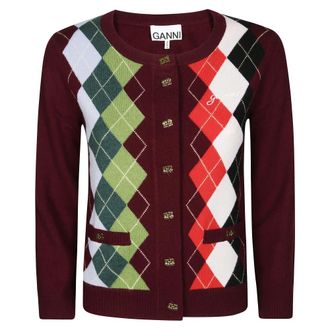 Ganni Donna, Maglie, Multicolore, S, new