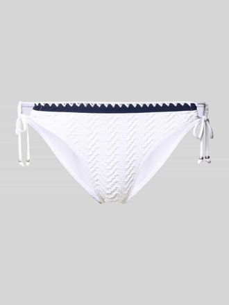 Banana Moon Banana Moon Slim Fit Bikini-Hose mit Strukturmuster Modell Jada in Weiss, Gr&ouml;&szlig;e XXL