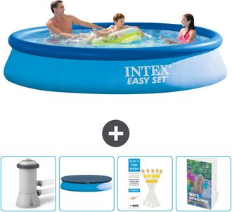 Intex Piscina Easy Set Redonda - 366x76 Cm - 7-piezas Scb113
