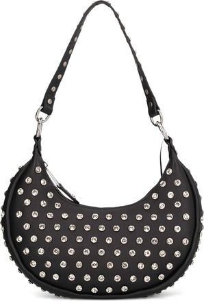 Retrofête Borsa a spalla Maybelle con decorazione - Nero