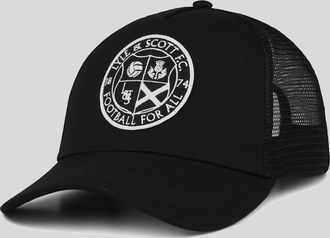 Lyle & Scott Lyle And Scott Mens Football For All Trucker Cap - Black - Size: 1SZ