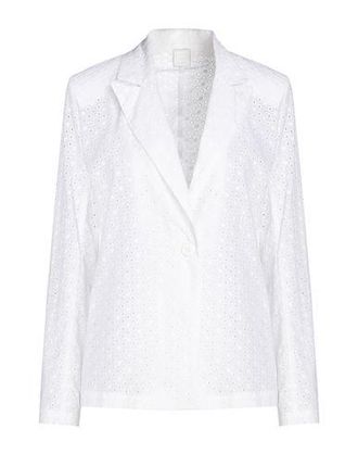 8 by YOOX COTTON LACE SUIT JACKET