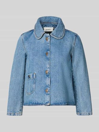 BA&SH Regular Fit Jacke in Denim-Optik in Hellblau, Gr&ouml;&szlig;e XL