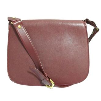 Cartier Pre-owned Cross Body Bags, female, Red, Size: ONE SIZE Pre-owned Vintage Shoulder Bag