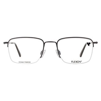 Flexon Demo Square Mens Eyeglasses FLEXON H6041 033 52