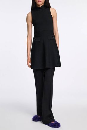 Dorothee Schumacher Sharp Ambition Dress In Black