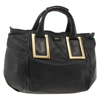 Chlo&eacute; Pre-owned Handbags, female, Black, Size: ONE SIZE Pre-owned Hand Bag