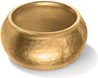 Brighton Womens Meridian Geo Ring In Gold