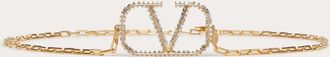 Valentino Garavani Vlogo Signature Chain Belt Wo