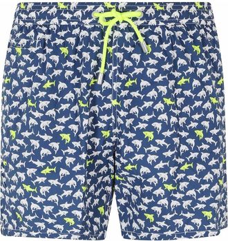 MC2 Saint Barth Lighting Micro Stretch Zwemshort - Heren - Strandmode - Blauw - S - Polyester - Badmode