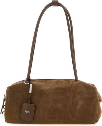 Max Mara Brown Calfskin Shoulder Womens Bag