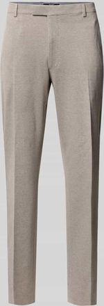 Joop Slim Fit Anzughose mit B&uuml;gelfalten Modell Brad in Beige, Gr&ouml;&szlig;e 102