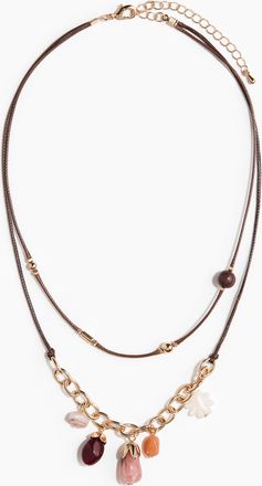 H&M Zweireihige Schnurkette - Brown