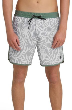 Billabong 73 Layback Swim Trunks in Alloy at Nordstrom, Size Xx-Large