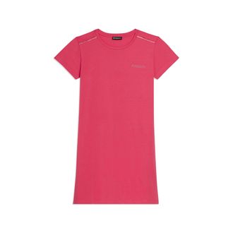 Freddy Strandkleid FREDDY Kleid S26WCRD1, Damen, Gr. L, EURO, pink lemonade, Obermaterial: 95% Baumwolle CO. 5% Elasthan EL., Kleider Strandkleid