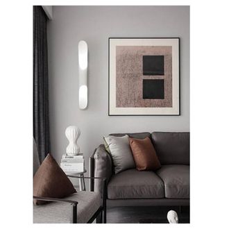 Trade Shop Trade Shop Traesio - Trade Shop - Applique Da Muro Lampada Da Parete Moderno Attacco 2xg9 Ip20 Bianco O Nero Aq44 - Blanco