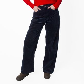 Polo Ralph Lauren Corduroy Straight-Leg Trousers, Brand Size 10 ( US Size 6 )