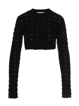 Sportmax Black Knitted Sweater