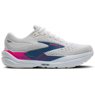 Brooks Womens Ghost Max 3 Road-Running Shoes White 9.5