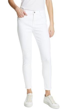 Frame Denim High Waist Ankle Skinny Jeans in Blanc at Nordstrom Rack, Size 24