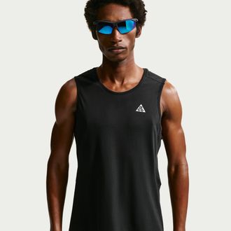 Nike Mens Nike ACG Solar Chase Dri-FIT ADV Tank Top in Black | IO9689-010