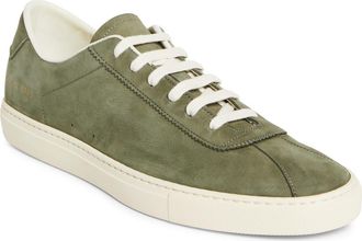Common Projects Tennis Low Top Sneaker in Army Green at Nordstrom, Size 11Us
