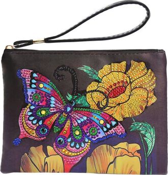 Generic Clutch DIY PU PU Handbag Daily Money Phone Wallet Purse