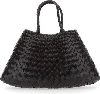 Dragon Diffusion Womens Handbag Santa Croce Small Brown Leather Handbags Hand Bags