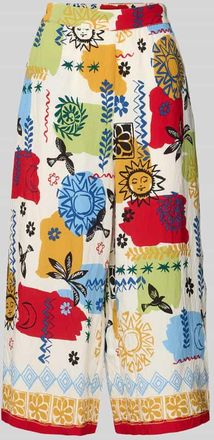 Apricot Culotte mit Eingrifftaschen in Offwhite, Größe XXL